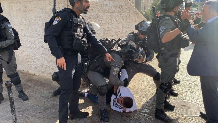 القدس : مواجهات في باب العامود بالقدس